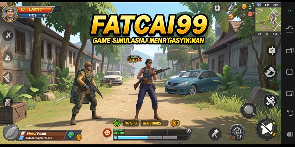Screenshot menunjukkan gameplay menawan FATCAI99 dalam aksi simulasi.