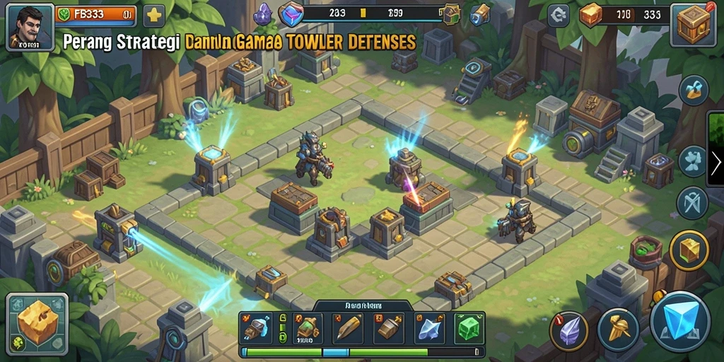 Tampilan seru dari gameplay FB333 yang penuh strategi.