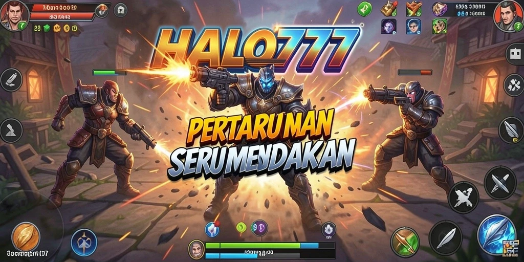 Tampilan utama gameplay HALO777 yang mendebarkan di medan pertempuran.