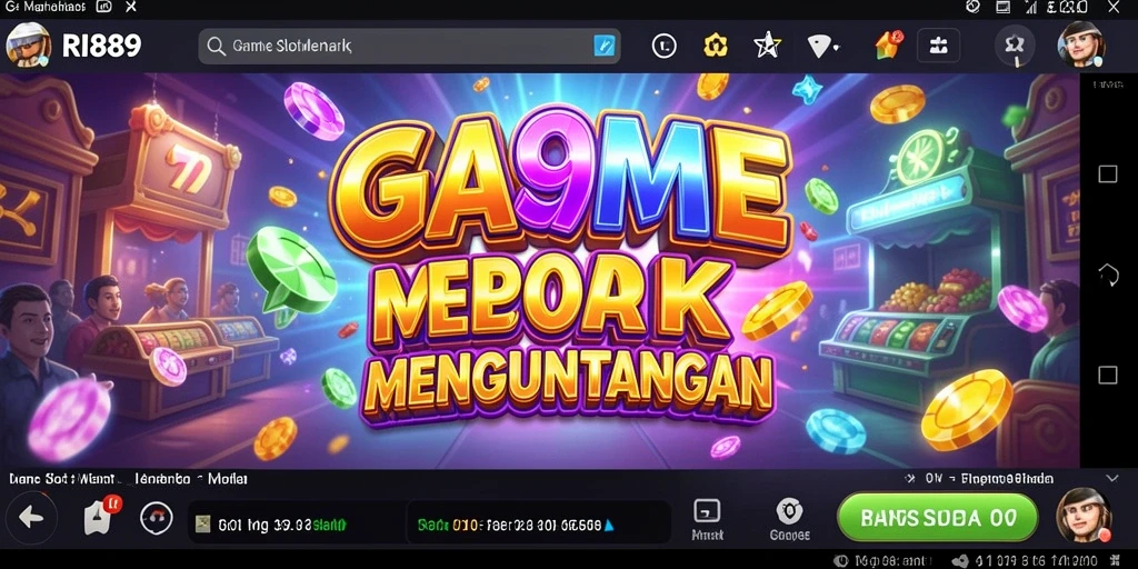 Tampilan gameplay Slot yang menarik di RI889.