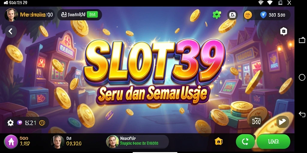 Tampilan gameplay yang menarik dan seru di SLOT39.